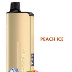 ALIBARBAR INGOT – PEACH ICE – 9000 PUFFS