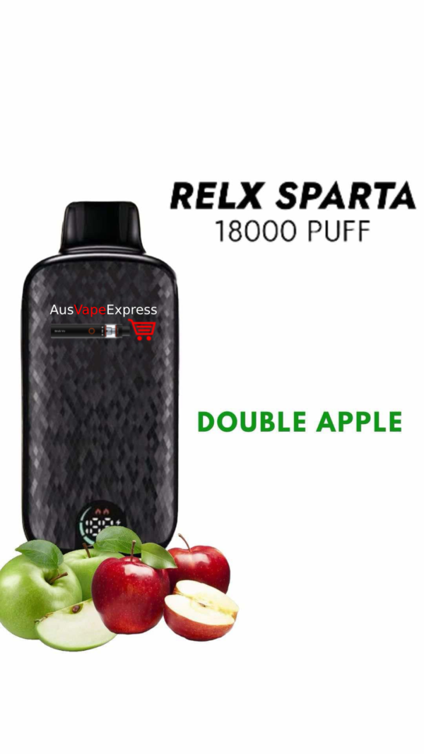 RELX SPARTA – DOUBLE APPLE – 18.000 PUFFS